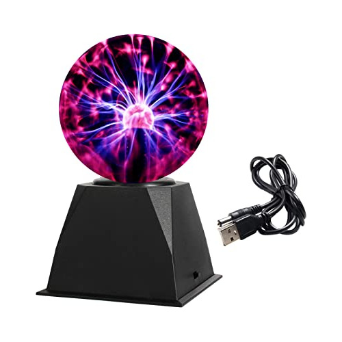 5 Inch Magic Plasma Ball Lamp - Touch & Sound Sensitive...