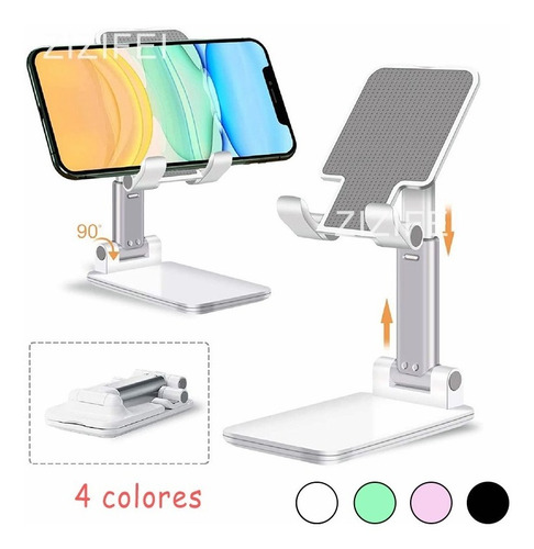 Soporte Ajustable Para Teléfono Celular Plegable Tableta