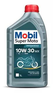 Mobil Óleo Super Moto 10w30 1 Litro Semi Sintetico 4t Mx