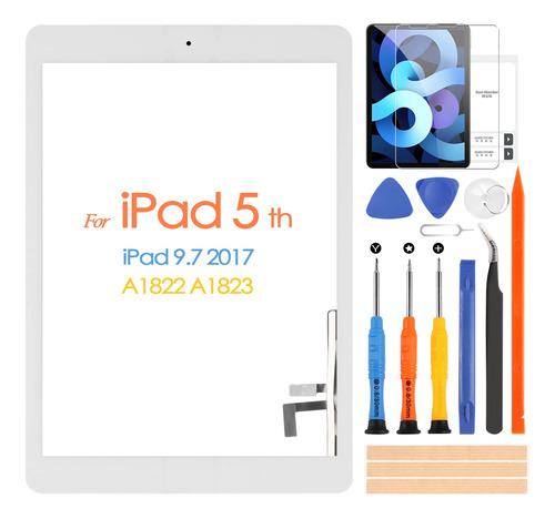 A1822 A1823 Reemplazo De Pantalla, Para iPad 2017 5ª Generac