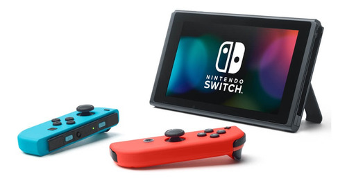 Imagen 3 de 5 de Nintendo Switch 32GB Mario Kart 8 Deluxe color rojo neón, azul neón y negro