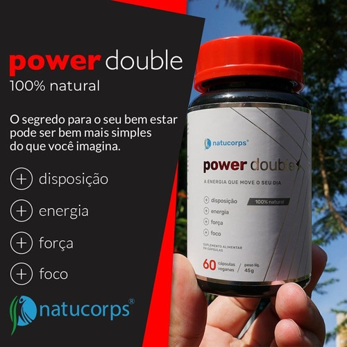 Power Double Natucorps Ação Energizante