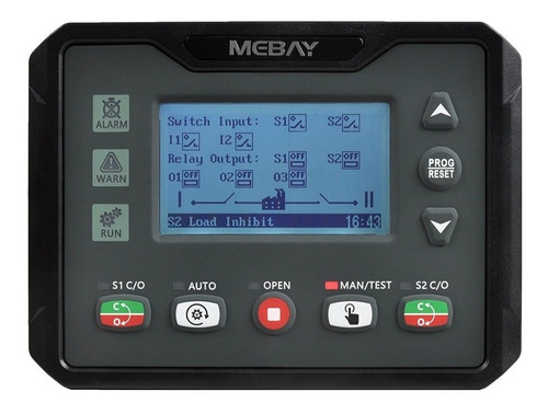 Controlador Panel Mebay Ats420 Planta Electrica Generador