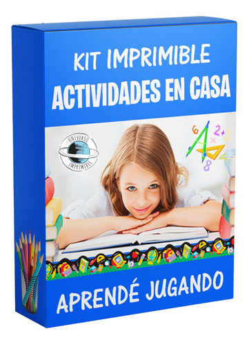 Kit Imprimible Apoyo Escolar Material Complementario Colegio