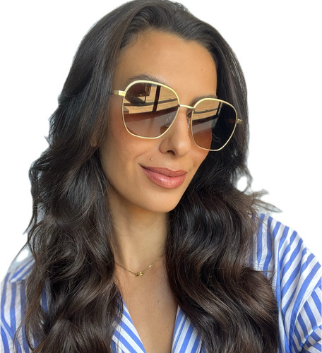 Óculos Solar Mfour Brand Feminino