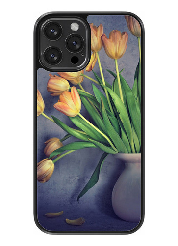 Funda Diseño Para Huawei Tulipanes Ramos  #8