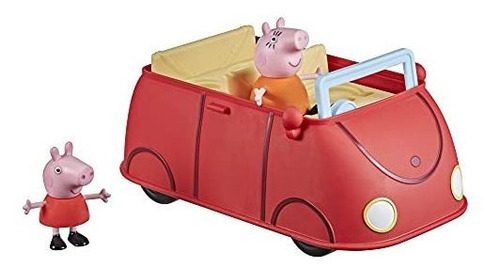 Peppa S Adventures Peppa S Family Red Car Juguete Prees...