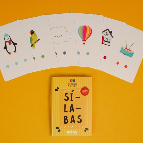 Imagen 6 de 10 de Cartas Didácticas Para Aprender Y Practicar Las Sílabas