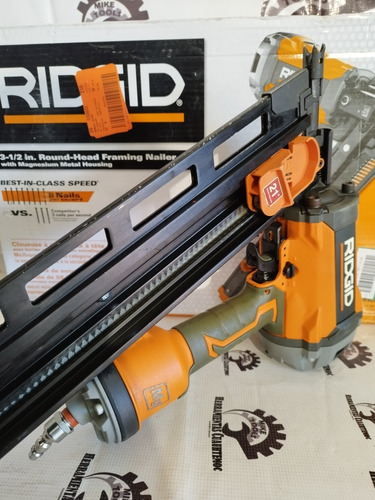 Clavadora Neumática Ridgid 21° Pistola Estructuras Framing (Usado)