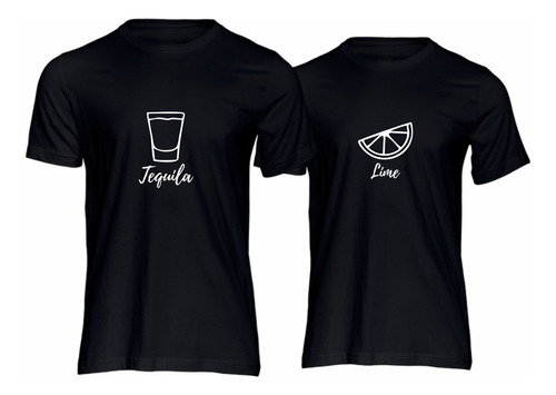 Poleras Para Enamorados, Pololos Tequila Y Limón