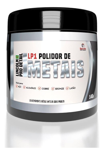 Polidor De Metais Lp1 140gr Lincoln