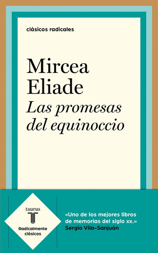 Libro Las Promesas Del Equinoccio - Eliade, Mircea