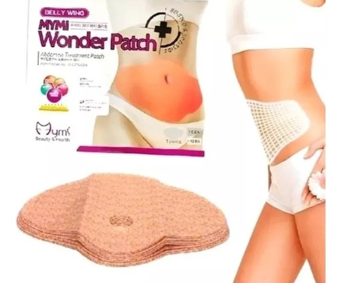 20 Parches Quema Grasa Abdomen Celulitis Wonder Patch 100% 