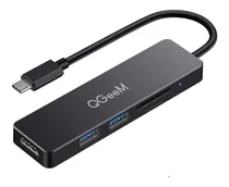 Comprar Adaptador Hub Qgeem 5 Port Usbc To Hdmi 4k Usb 3.0 Sd\u002Ftf 