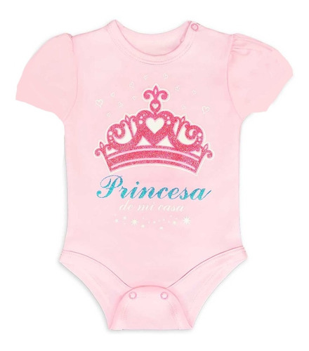 Body Para Bebe Algodon Pima Mk - Princess