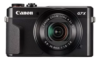Canon PowerShot Serie G G7 X compacta color negro