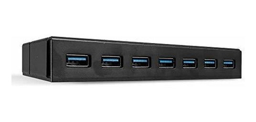 Hubs Usb Hub Usb 3.1 De 7 Puertos Lindy, Negro