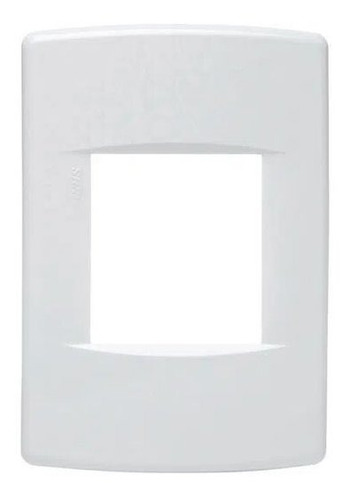 Tapa De Luz Sica Life 2 Modulos Blanco Puro