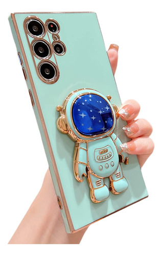 Funda Samsung Galaxy S23 Ultra Tpu Soporte Astronauta 3d - C