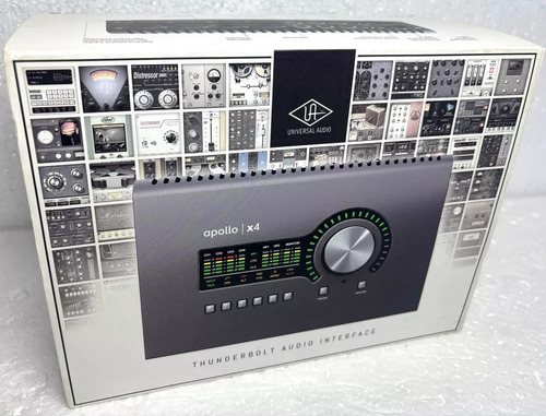 Universal Audio Apollo X 4 Quad Interface De Audio Plugins (Usado)