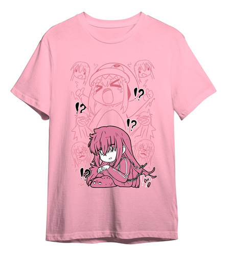 Camiseta Básica Unissex Bocchi The Rock Hitori Goto Medo