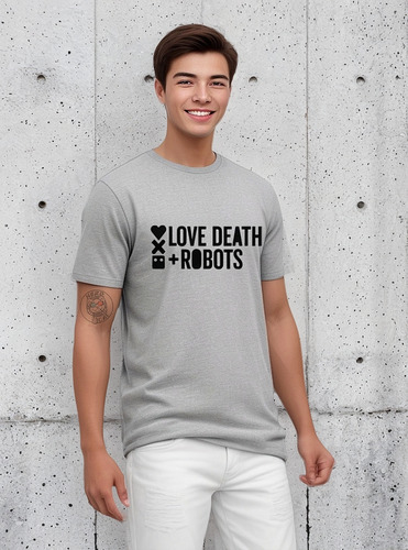 Camiseta Ficção Cientifica Love Death Robots Animação Series