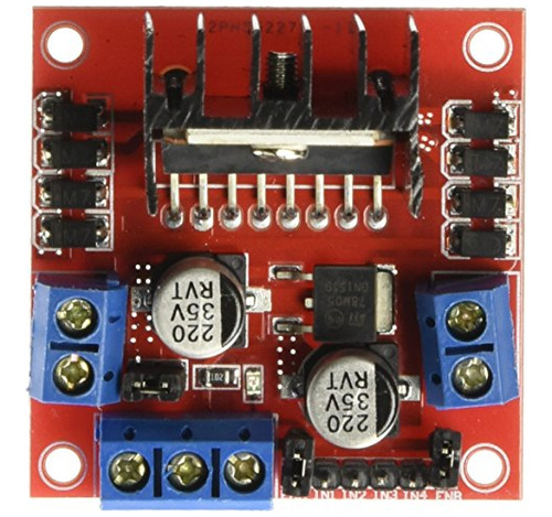 Placa Controladora De Motor Honbay L298n Dc Dual H-bridge R
