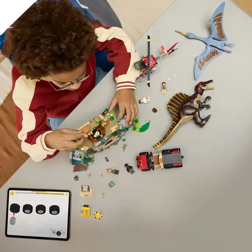 Lego Jurassic World 76976 Spinosaurus E Quetzalcoatlus | MercadoLivre