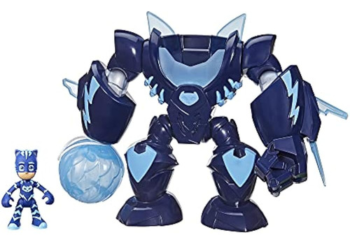 Pj Masks Robo-catboy Juguete Preescolar Con Luces Y Sonidos 