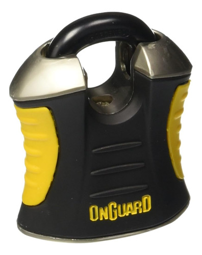 Candado Onguard 8101 Beast 11mm, Negro/amarillo
