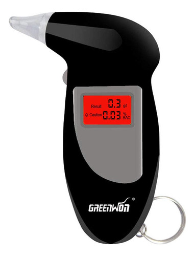 Greenwon Breathalyzer - Llavero Digital De Alcohol, Analizad