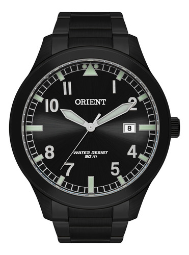 Relógio Orient Masculino Ref: Mpss1020 P2px Casual Black