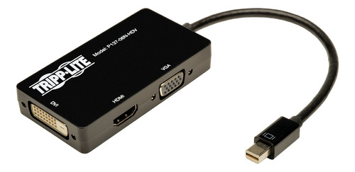 Lite Keyspan Mini Displayport Vga Dvi Hdmi Negro Estandar  