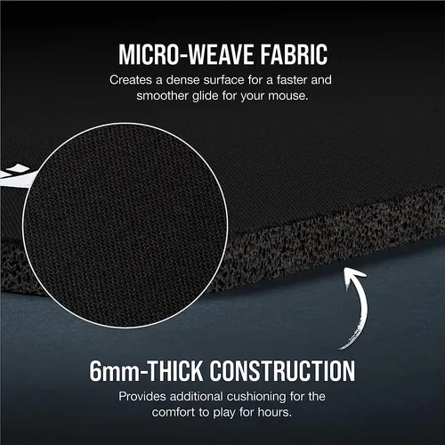 Alfombrilla De Ratón Corsair Mm200 Pro Premium Pro Fabric