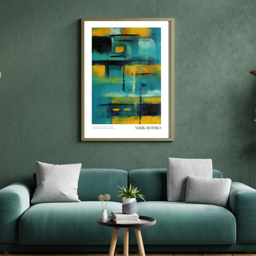 Set 3 Laminas Imprimibles Cuadros Estilo Abstracto Rothko