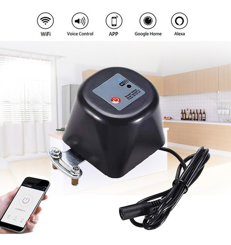 Imagen 1 de 8 de Llave De Agua Wifi Ideal Riego A Distancia Cierra Y Abre