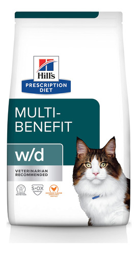 Hill's Prescription Diet W/d Multi-beneficio Digestivo/peso/