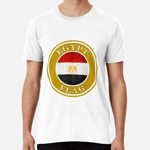 Remera Símbolo Nacional De La Bandera De Egipto - Sellos De 