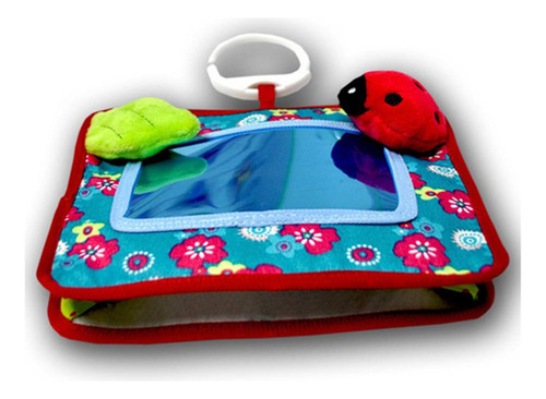 A Baby Floor Mirror Toy And Throw Toy