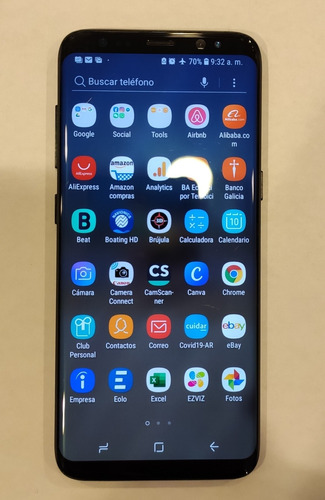 Samsung Galaxy S8 64gb 4gb Ram 5.8´ 12mpx Usado Negro + 32gb