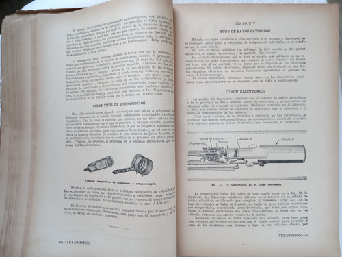 * Televisión Electrónica Martínez Pardo* Edit Hobby 1951 (Usado)