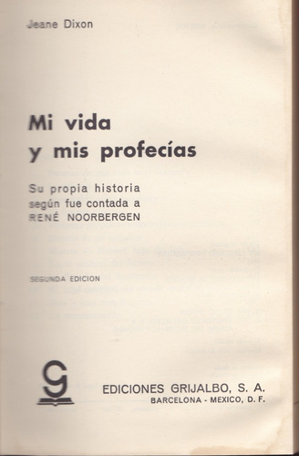 Mi Vida Y Mis Profecias