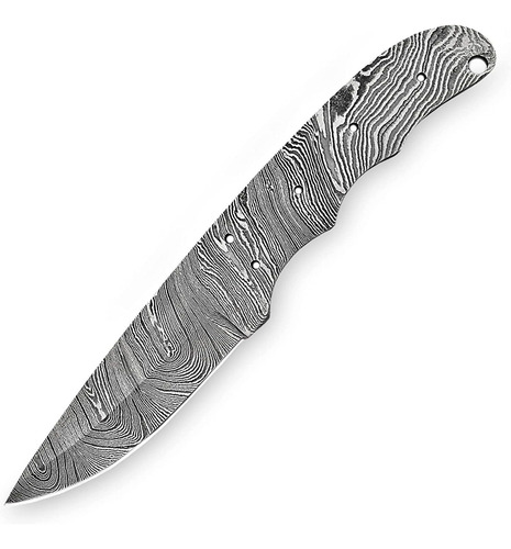 Cuchillo Forjado A Mano Coldland Knives Acero Damasco De 8 