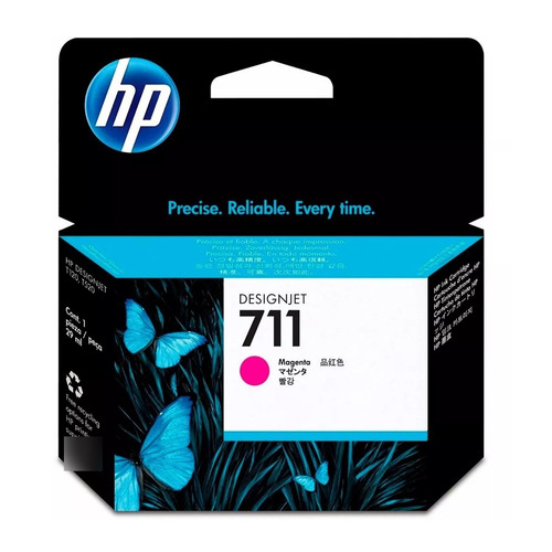 Imagen 7 de 10 de Cartucho Hp 711 Original Magenta / Cyan / Amarillo T120 T520