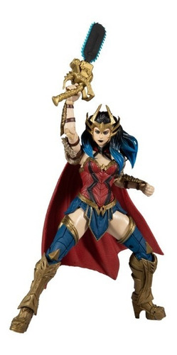 Imagen 2 de 9 de Wonder Woman Figura De Coleccion Dc Multiverse Death Metal