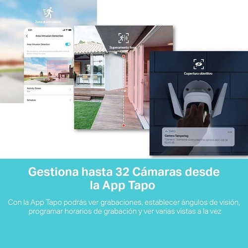Imagen 8 de 9 de Cámara Seguridad Wifi Tapo C320w Exterior 2k Qhd Sd 64gb