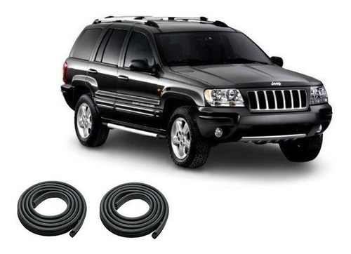 Jeep Grand Cherokee 1999/2005 Burletes De Puertas Delanteras