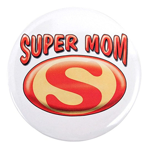 Royal Lion 3.5 Inch Button Super Mom Best Mother