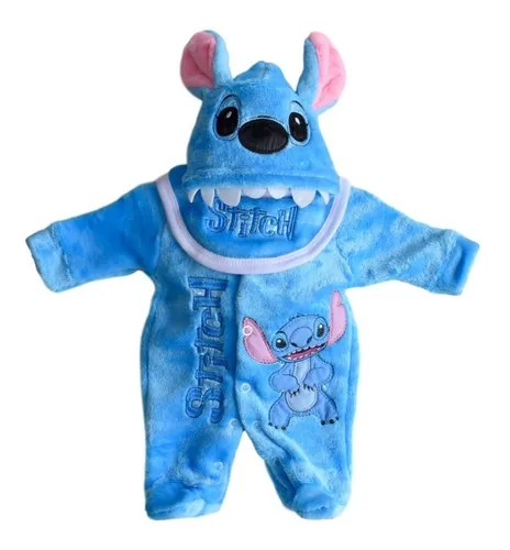 máximo Estrictamente Saca la aseguranza Pijama Stitch Mameluco Bebe | MercadoLibre 📦