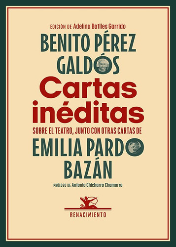 Libro Cartas Ineditas - Perez Galdos, Benito